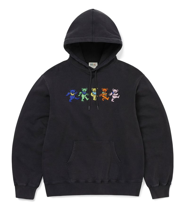 GD Dancing Bears Hoodie Off Black