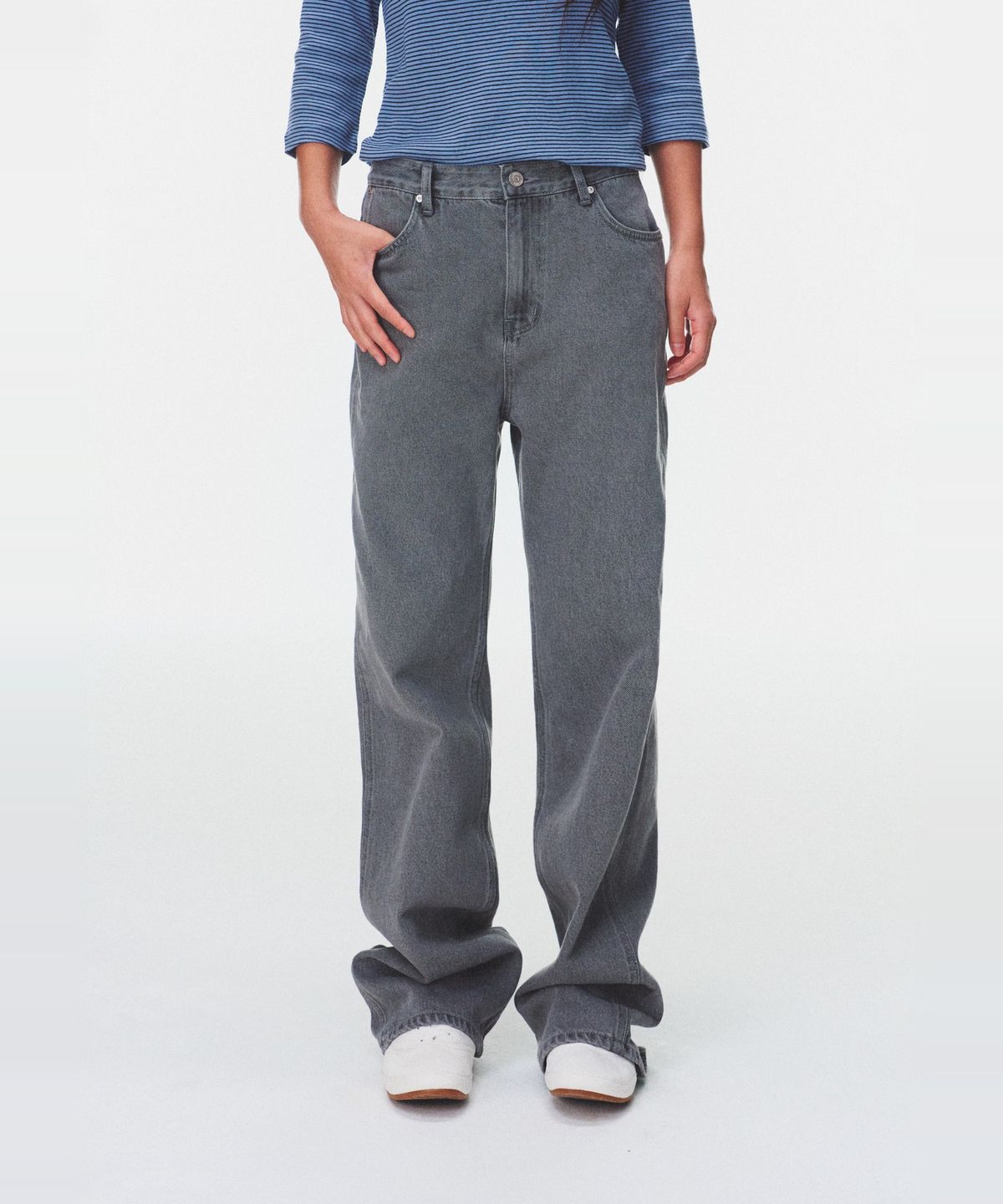 블루브릭(BLUEBRICK) Liberty denim (gray)