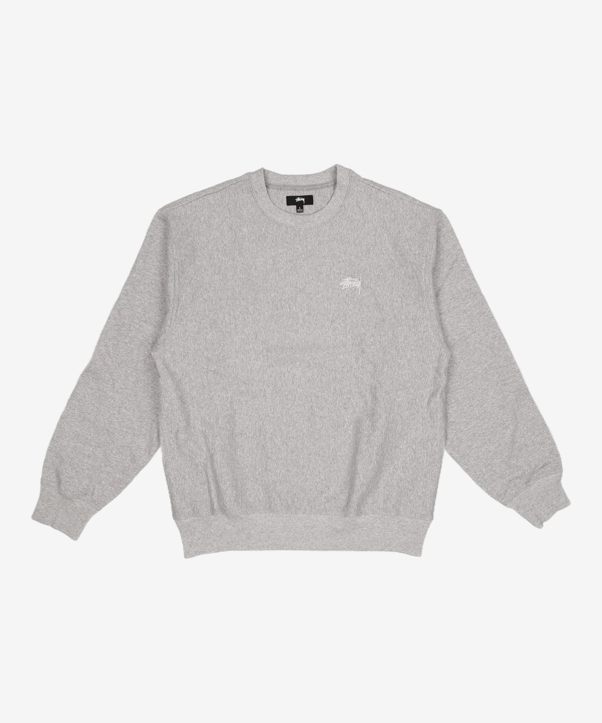 스투시(STUSSY) 오버다이드 스탁 로고 맨투맨 L