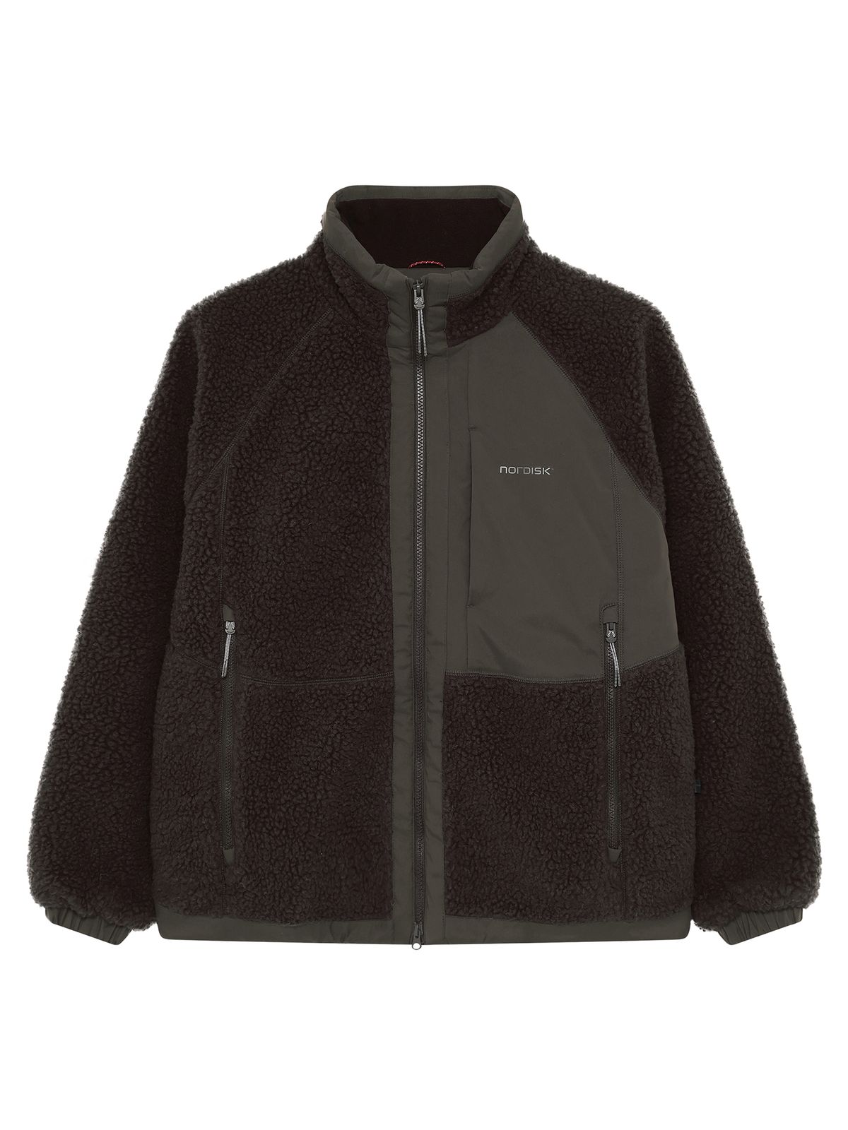노르디스크(NORDISK) WOOL 플리스 자켓 - U_Dark Brown