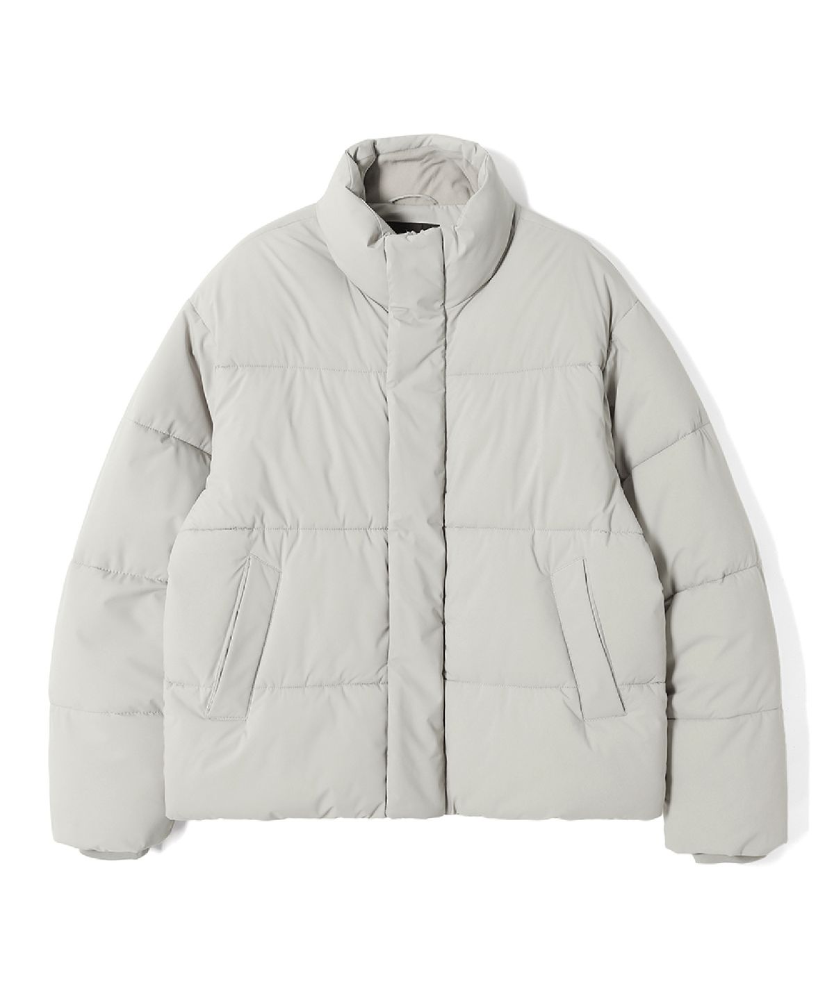 애드호크(ADHOC) 남녀공용 베이직 데일리 숏푸퍼 (LT-BEIGE) (HCAPAA1)