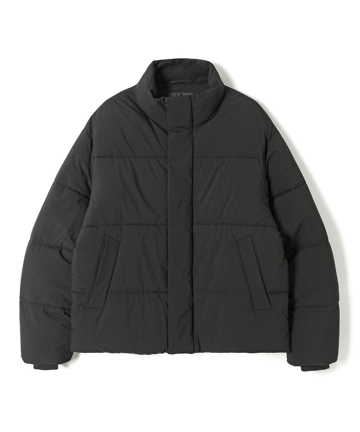 애드호크(ADHOC) 남녀공용 베이직 데일리 숏푸퍼 (BLACK) (HCAPAA1)