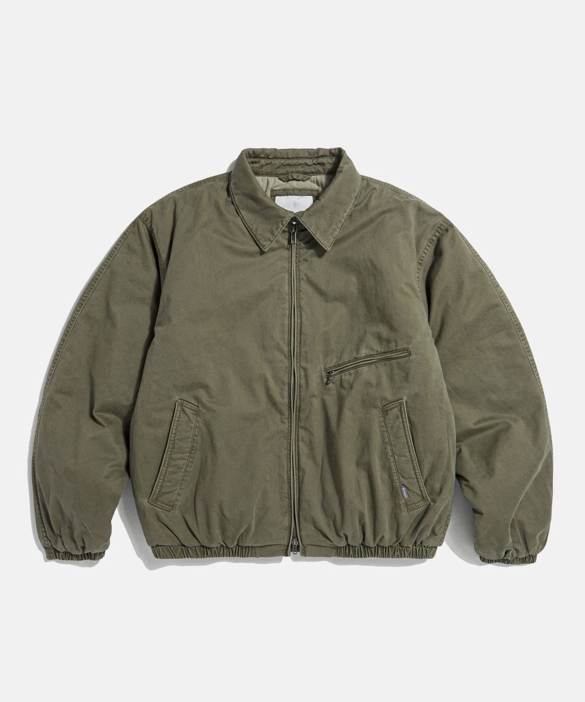 에스피오나지(ESPIONAGE) Insulated Washed Cotton Blouson Olive