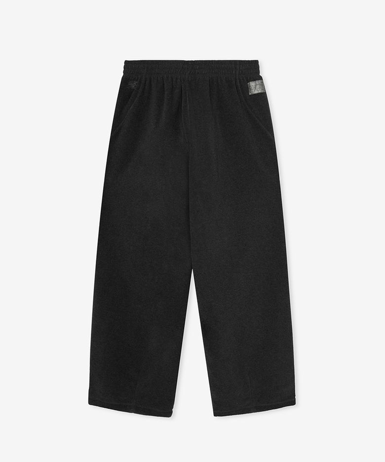 NBMLG41903 / UNI 플라잉 AEROHEAT 플리스 2WAY 와이드 팬츠 (CHARCOAL)