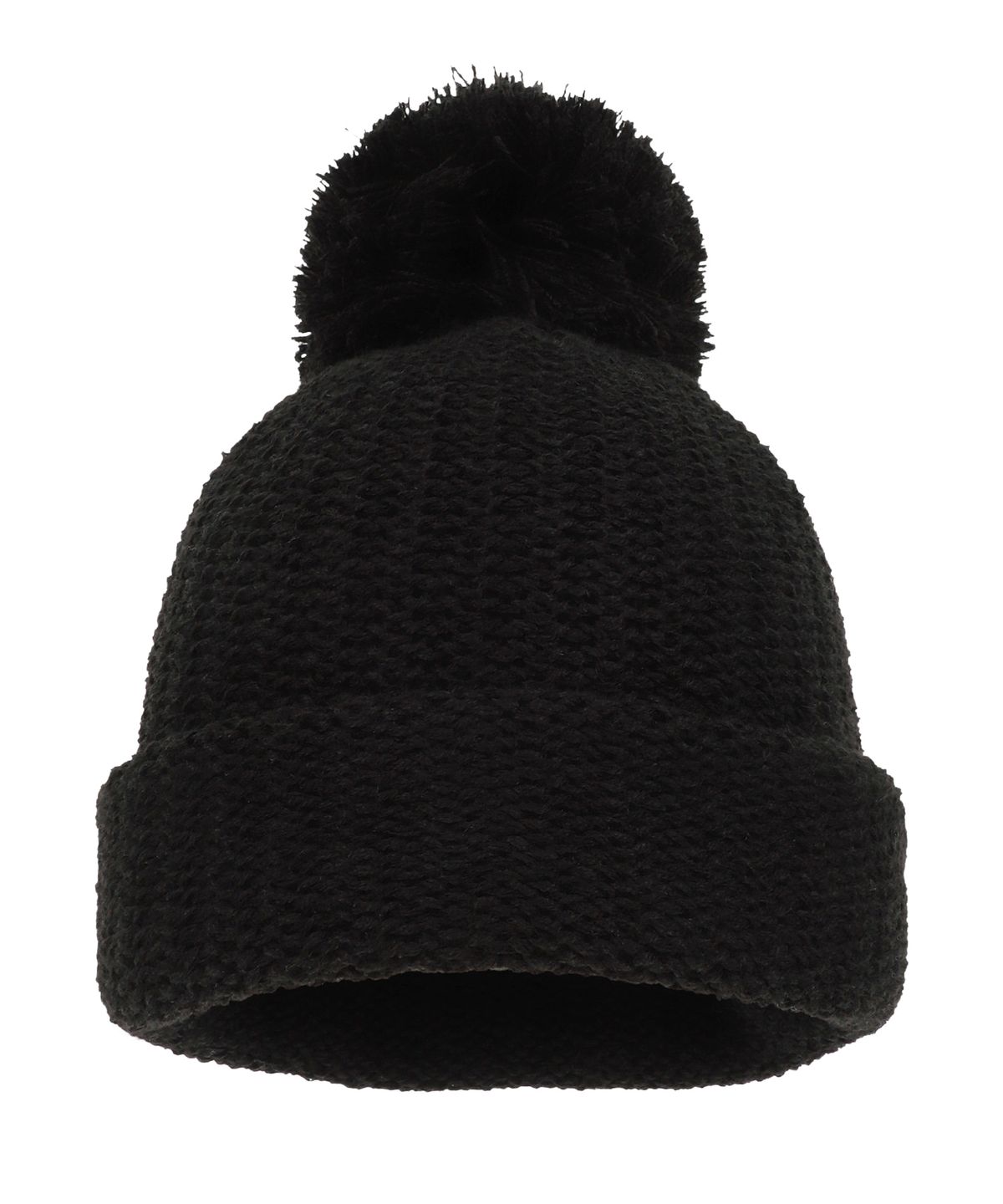 버터니(BUTTONY) KNIT POMPOM BEANIE (BLACK)