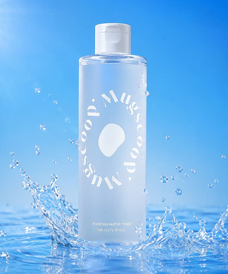 파운틴 워터 수분 진정 약산성 토너 500ml 대용량