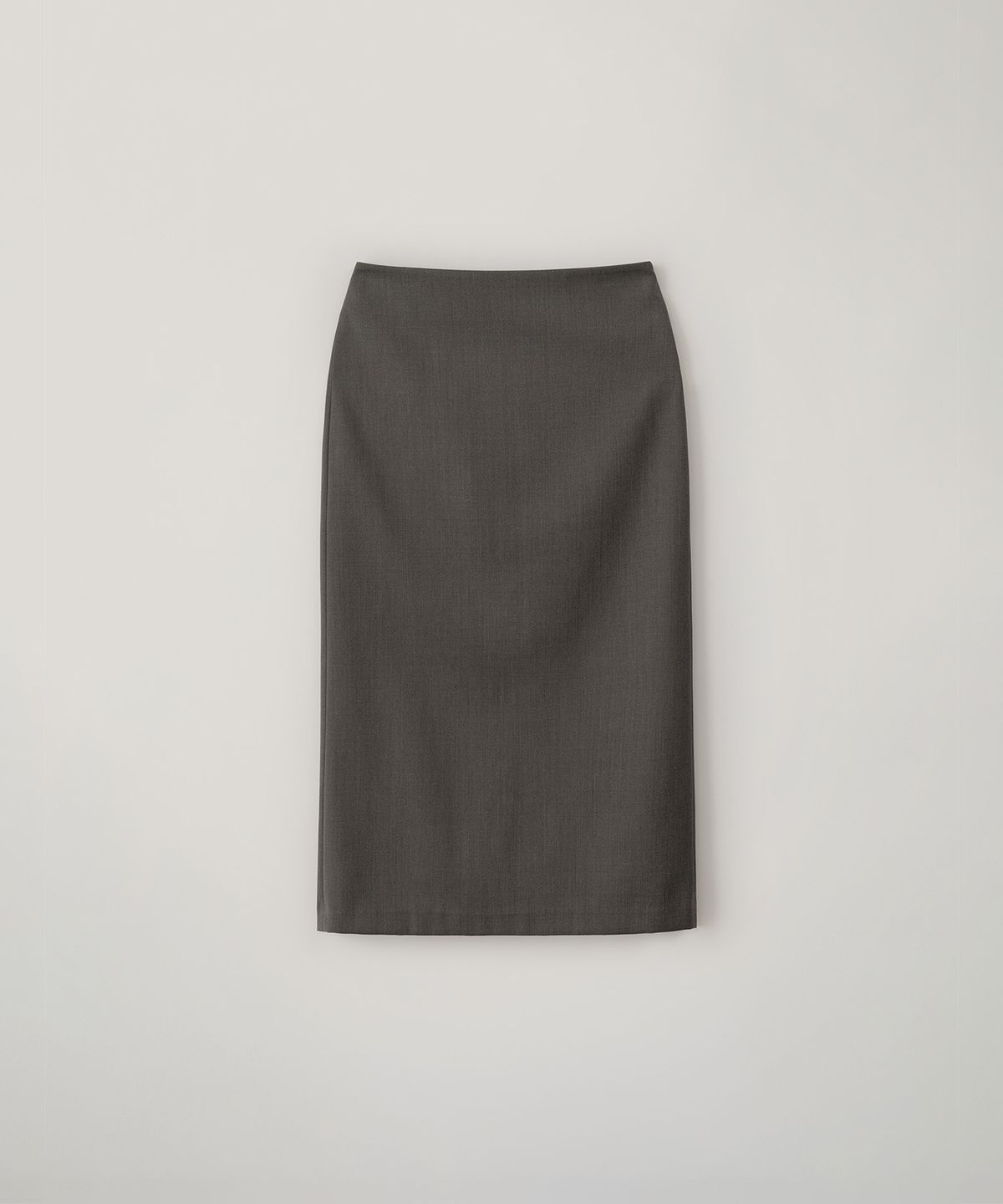 블랭크룸 우먼(BLANKROOM HER) 펜슬 스커트_GRAYISH BROWN
