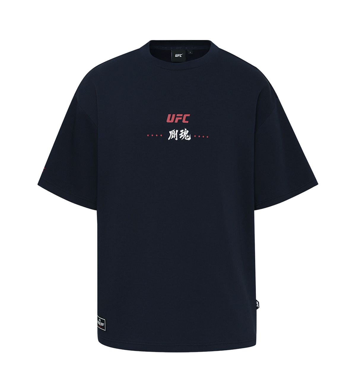 유에프씨 스포츠(UFC SPORT) UFC 투혼 오버핏 반팔 티셔츠 다크 네이비 U2SSX2124DN