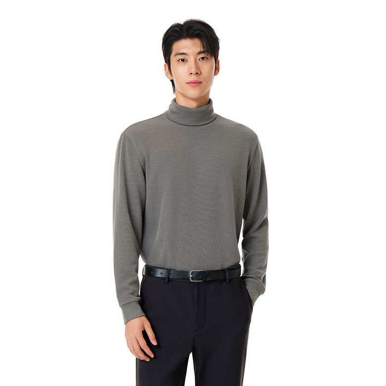 [워셔블] 프라임니트 맨즈 하이넥 롱슬리브