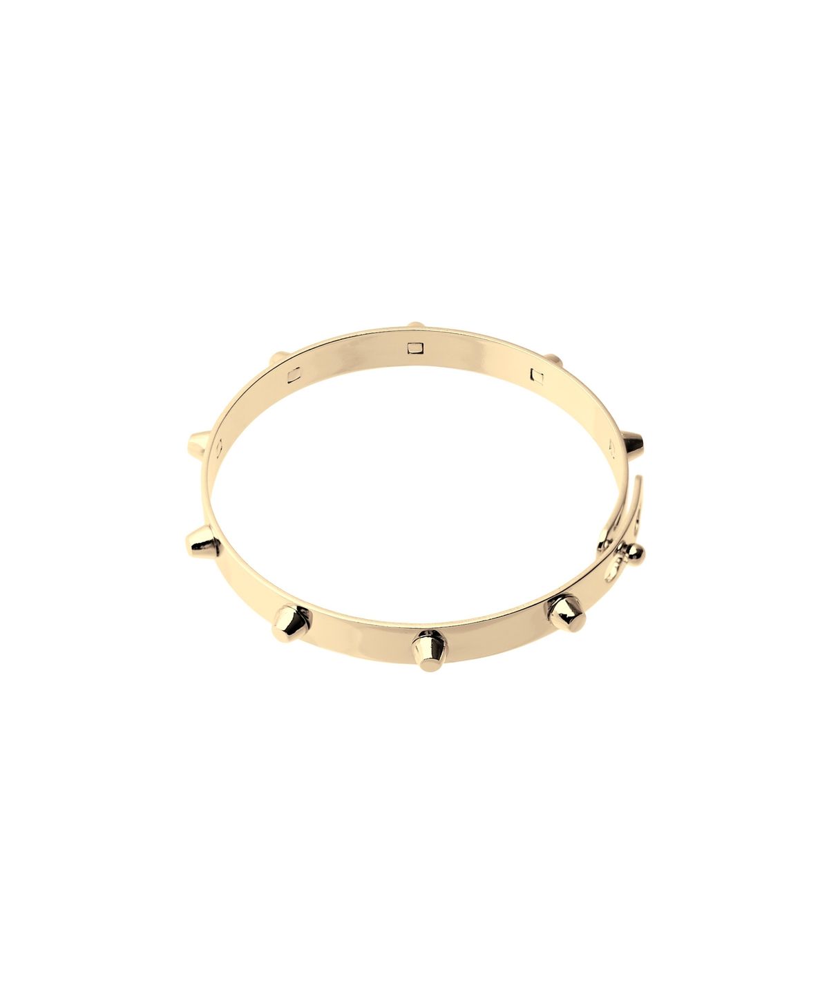 에브리벌스데이(EVERYBIRTHDAY) Lock stud bangle Gold