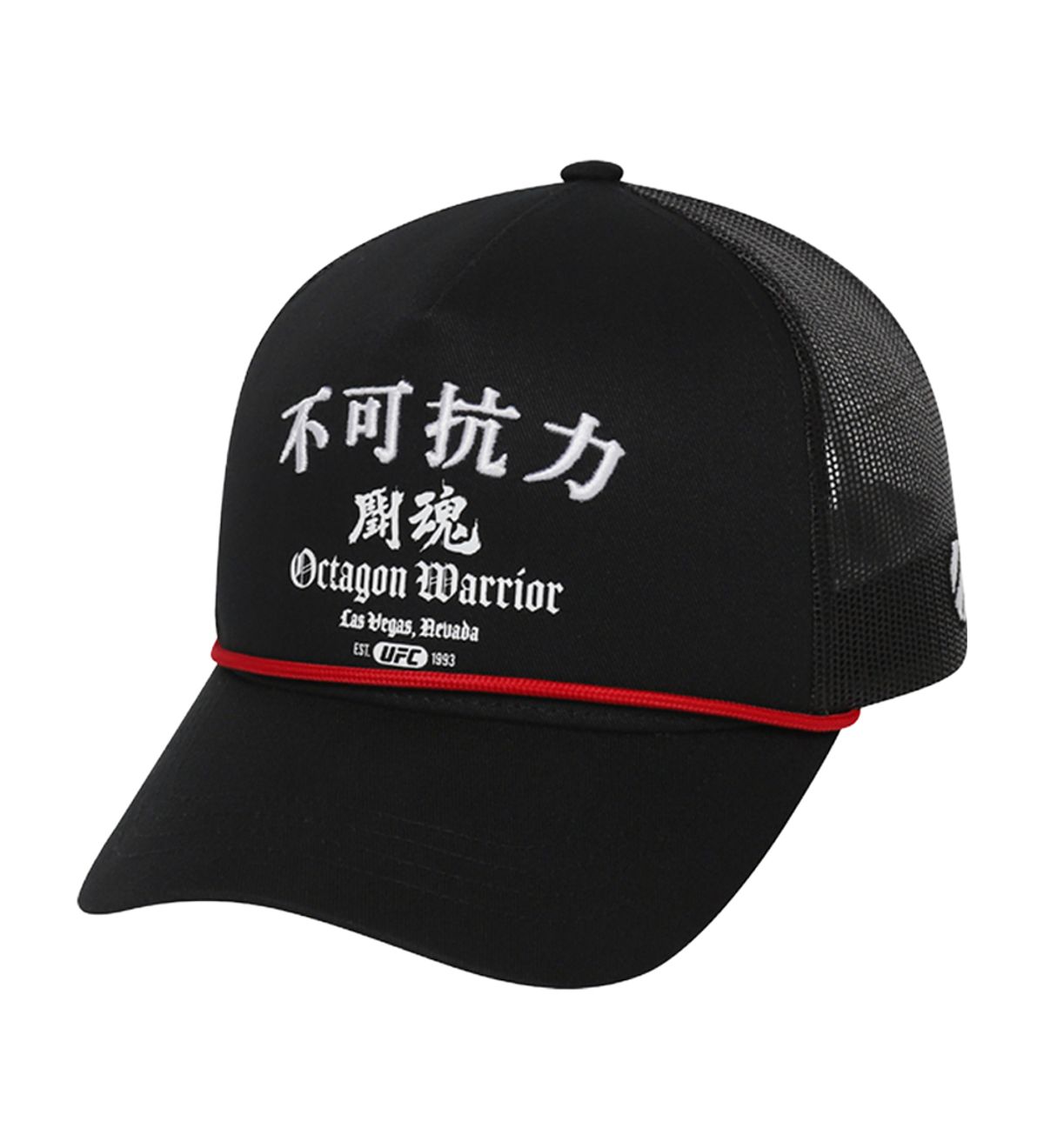 유에프씨 스포츠(UFC SPORT) UFC 투혼 트러커 캡 블랙 U2HWX2301BK