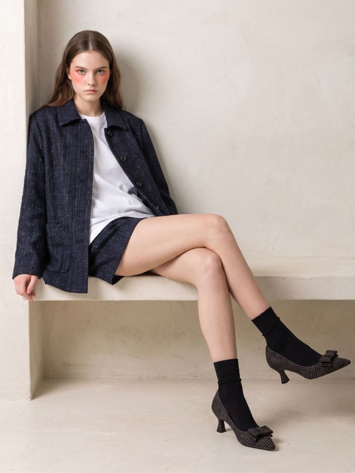 인더발코니(IN THE BALCONY) Sillage Tweed Black