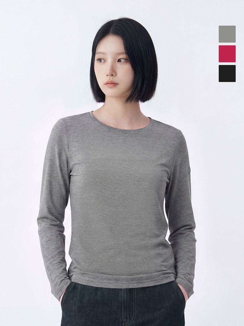 여성 에센셜 라운드티_WO3WTTR418