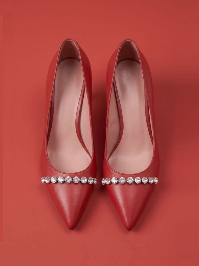 JET'AIME Pumps Cherry