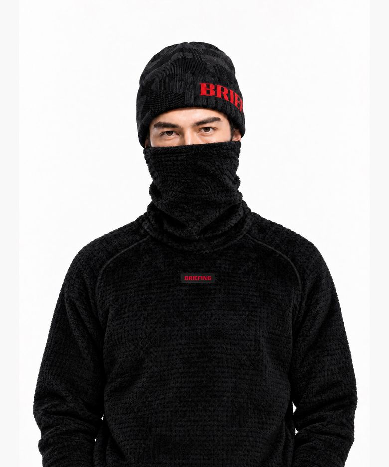 남자 폴라텍 플리스 긴팔_블랙