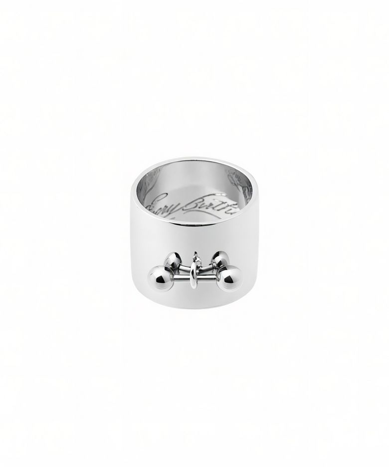 Lock drop ball piercing ring