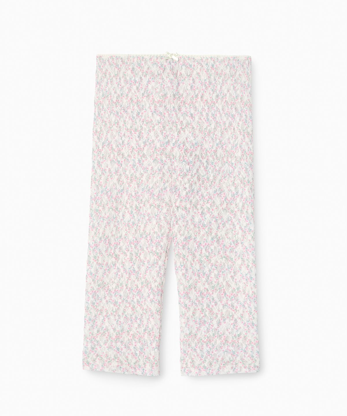 에스이오(s/e/o) FLORAL LACE LEGGINGS IVORY