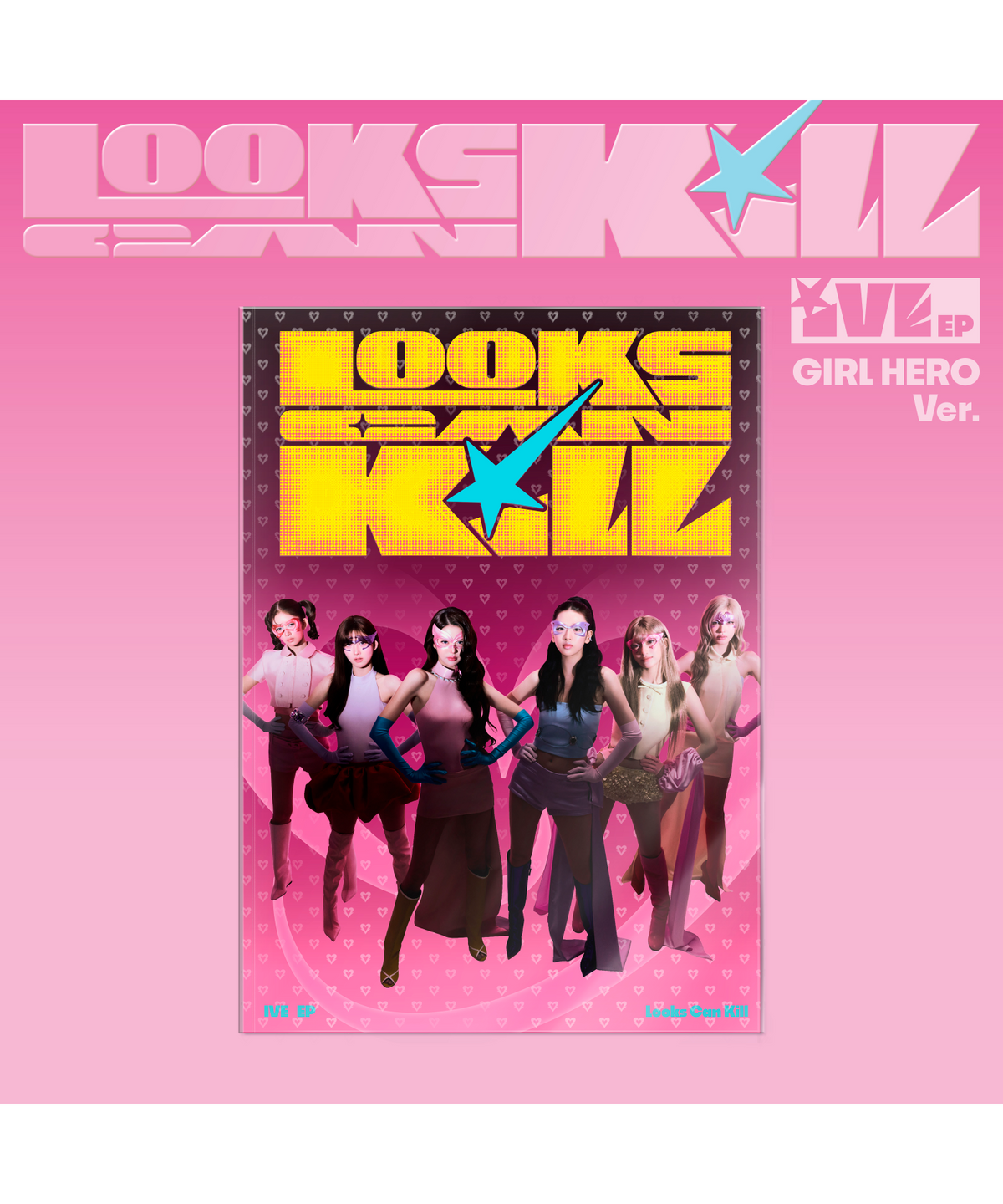 뮤직플랜트(MUSICPLANT) IVE (아이브) - IVE EP [Looks Can Kill] (GIRL HERO ver.)