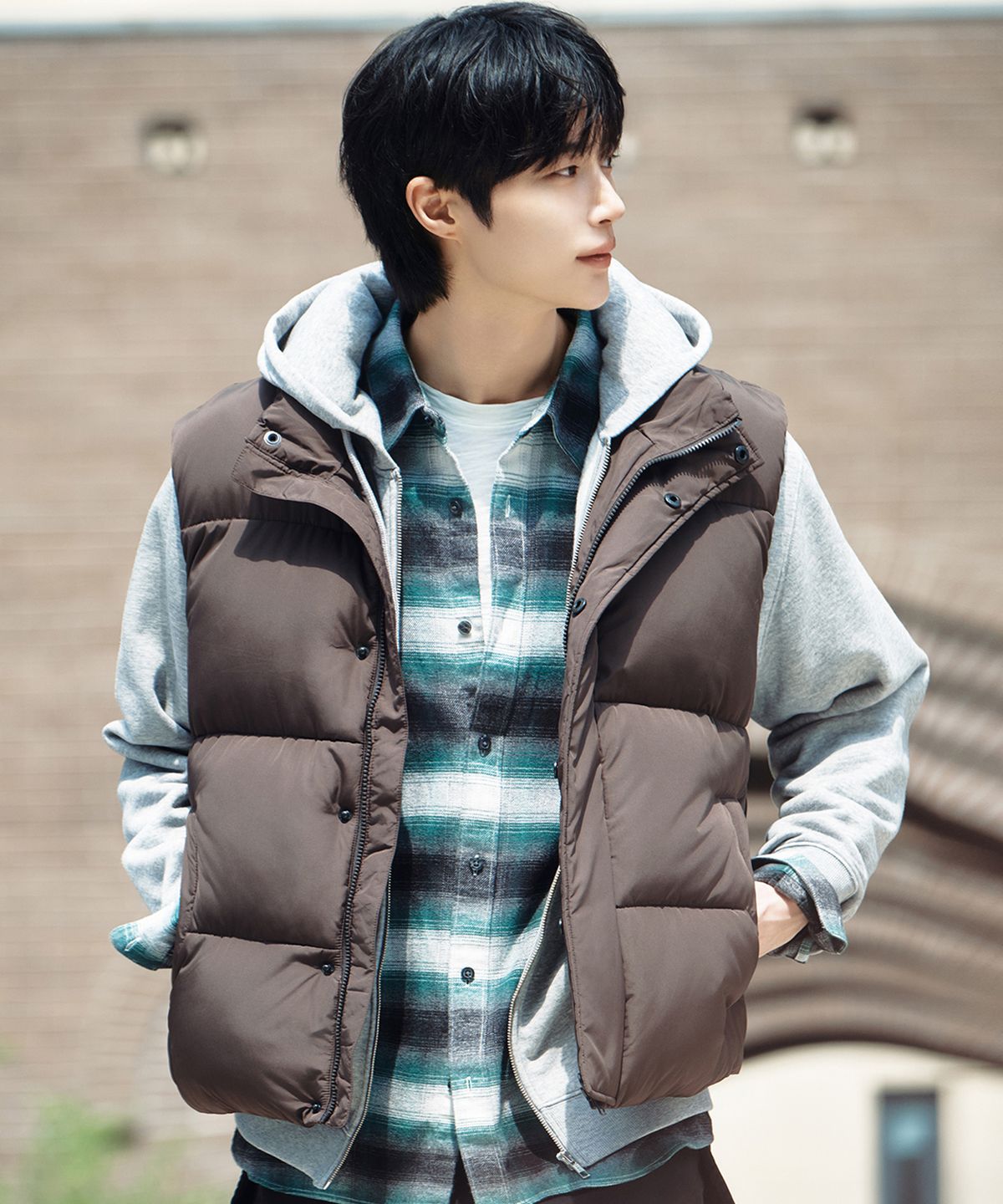 지오다노(GIORDANO) 퀼팅 패딩 베스트 076926 [3color]