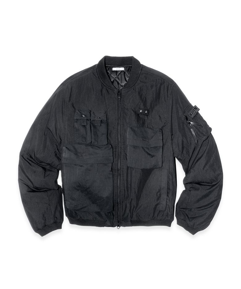 Koin Multipocket Washed Bomber (Black)