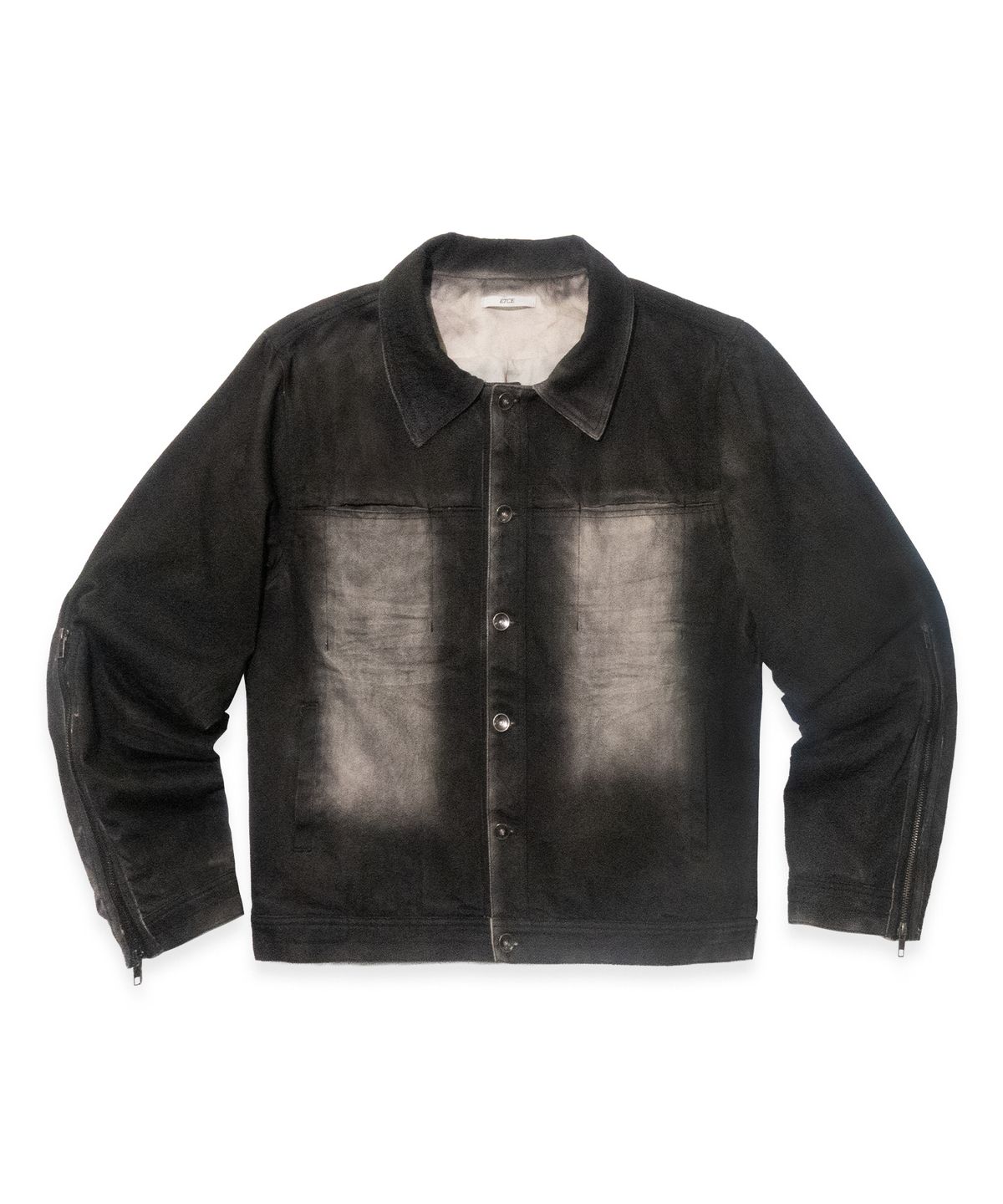 이티씨이(ETCE) Washed Pocket Cotton Trucker (Black)