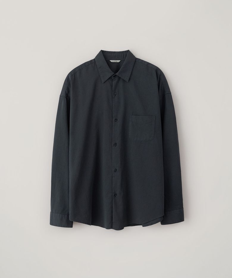 로완 다이드 셔츠_MOON NAVY