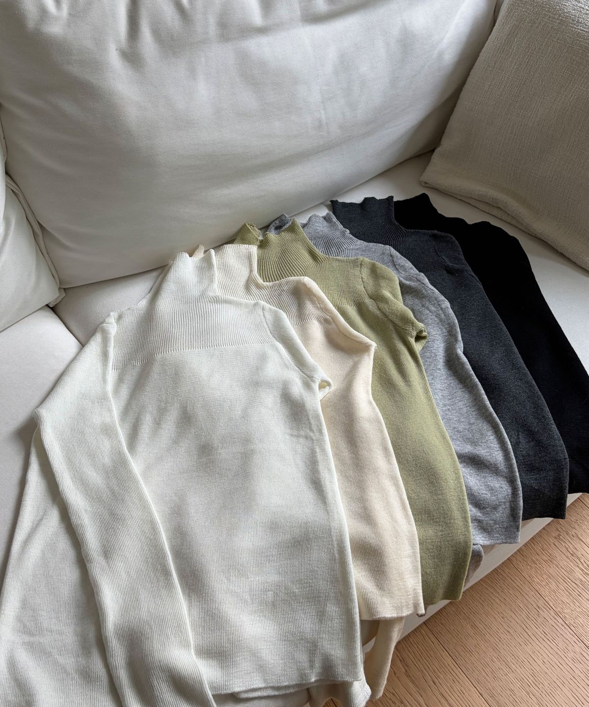 딜라이디(DELIDI) Pure turtleneck (6color)
