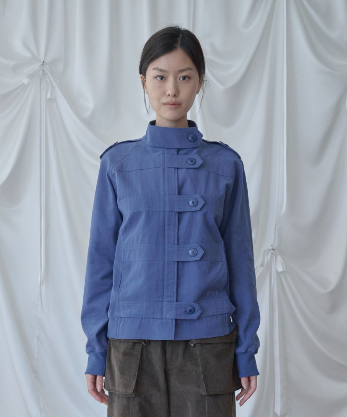 피브스피브스(PEEVES PEEVES) Loop Jacket / Washed Blue