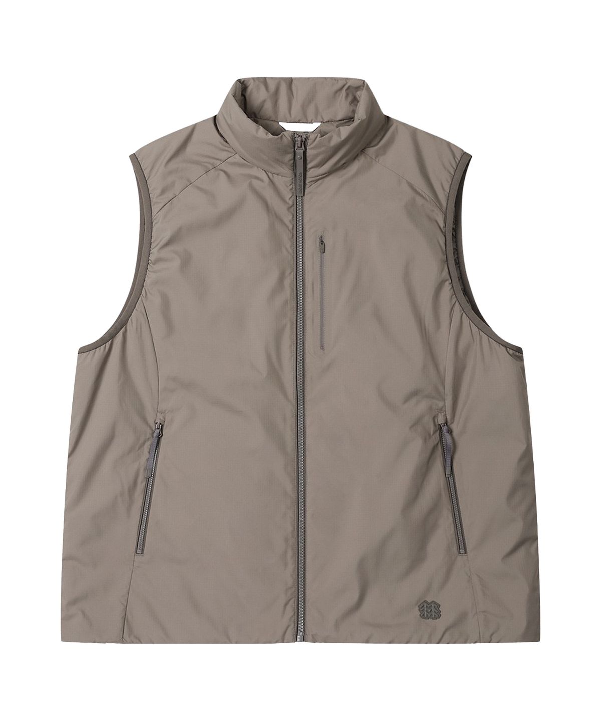 코오롱스포츠(KOLON SPORT) [Warm Daypack] 남성 레귤러핏 스탠드넥 베스트 TLVAW26681MUD
