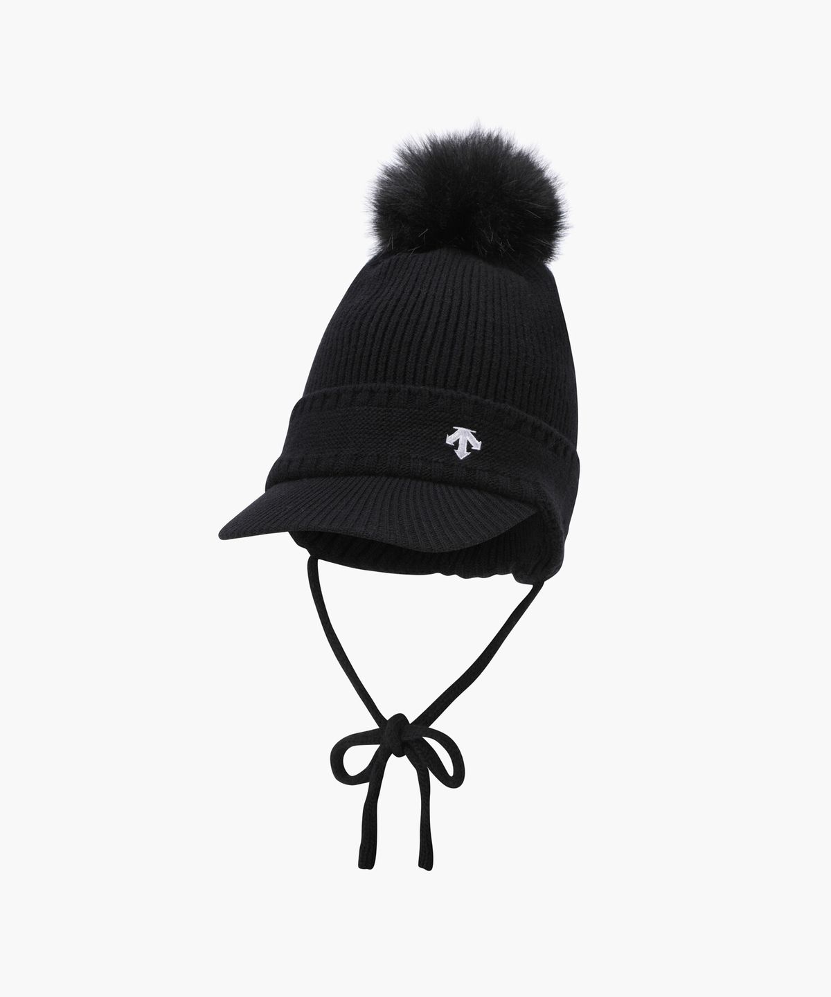 데상트 골프(DESCENTE GOLF) 여성 비니캡 블랙 DR42WFCPO2