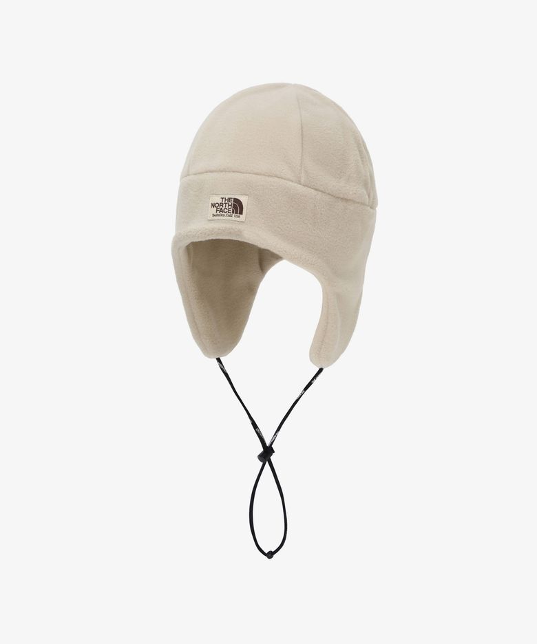 NE3BS50L 화이트라벨 플리스 이어머프 비니 BEIGE