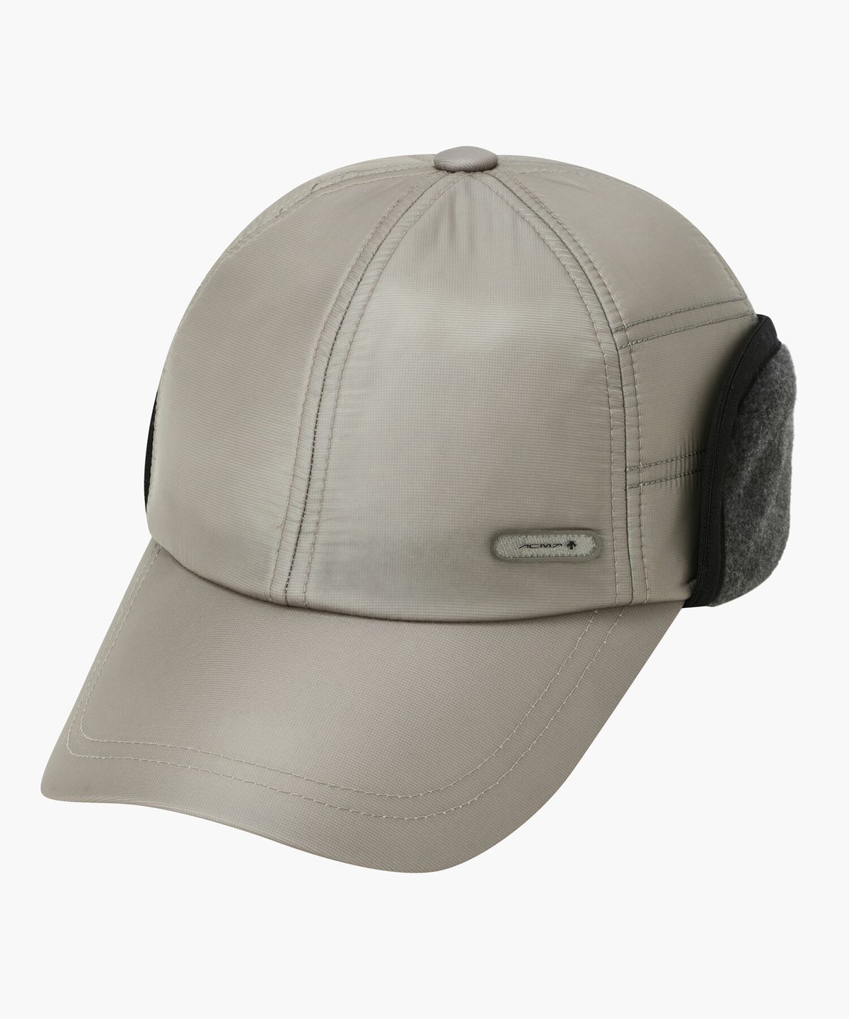 데상트 골프(DESCENTE GOLF) 아크먼트(ACMT) 남성 약패딩 워머 탈부착 볼캡 베이지 DR42MFCPO2