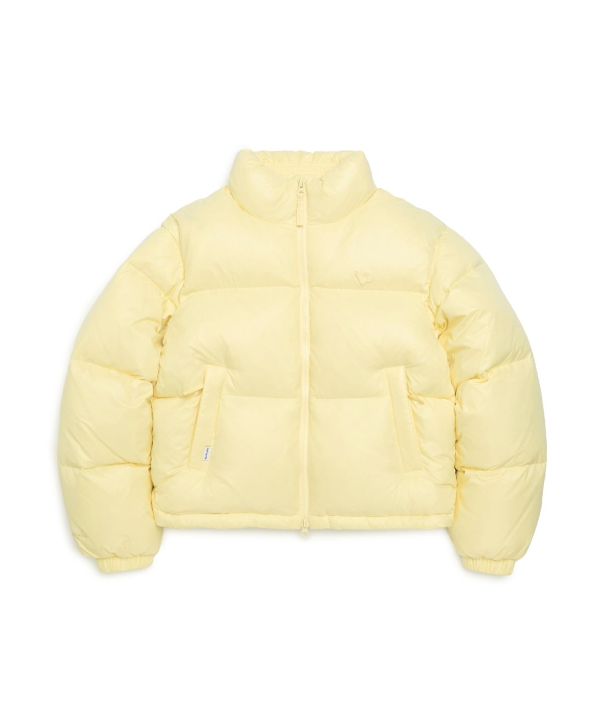마크곤잘레스(MARK GONZALES) 우먼즈 엔젤 크롭 푸퍼 다운 자켓 - YELLOW