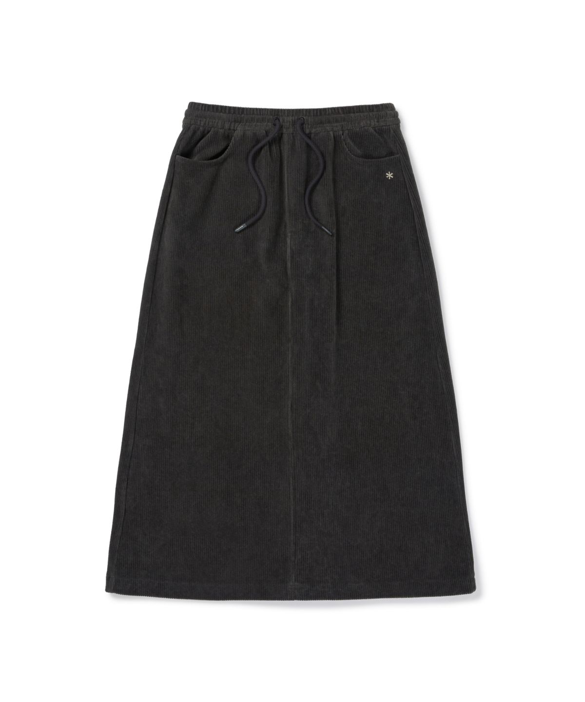 스노우피크 어패럴(SNOWPEAK APPAREL) 코듀로이 스커트 (S26WWFSK75) Dark Charcoal
