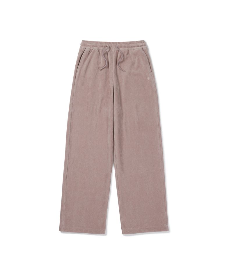 코듀로이 여성 세미 와이드 팬츠 (S26WWFFP73) Rusty Pink
