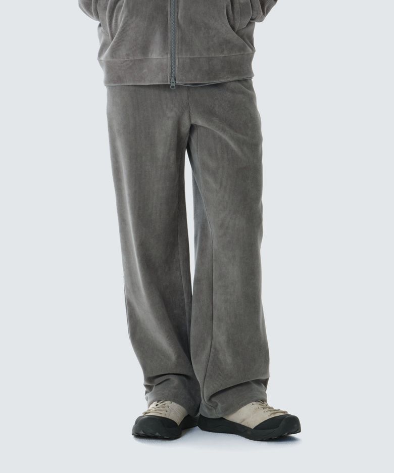 코듀로이 세미 와이드 팬츠 (S26WMFFP72) Dark Gray
