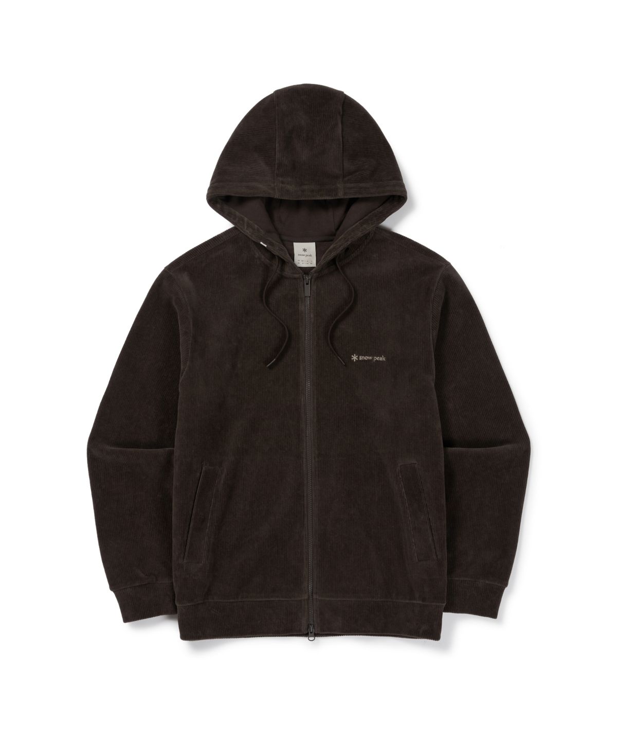 스노우피크 어패럴(SNOWPEAK APPAREL) 코듀로이 후드 집업 (S26WMFFJ72) Choco Brown