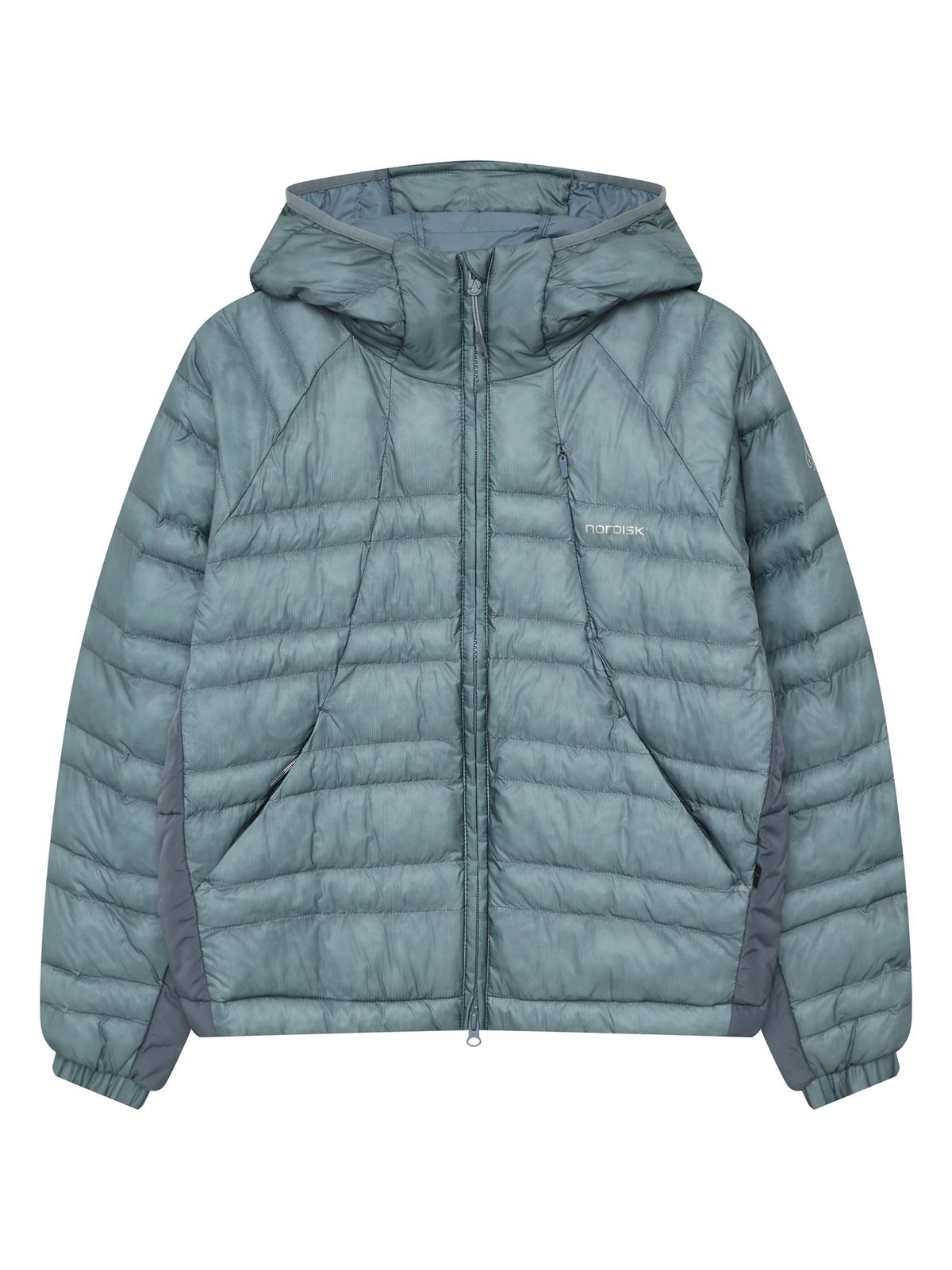 노르디스크(NORDISK) [HYGGE HIKE] 프리마로프트 경량 패딩 후디 자켓 - W_ASH BLUE_OWW261743D