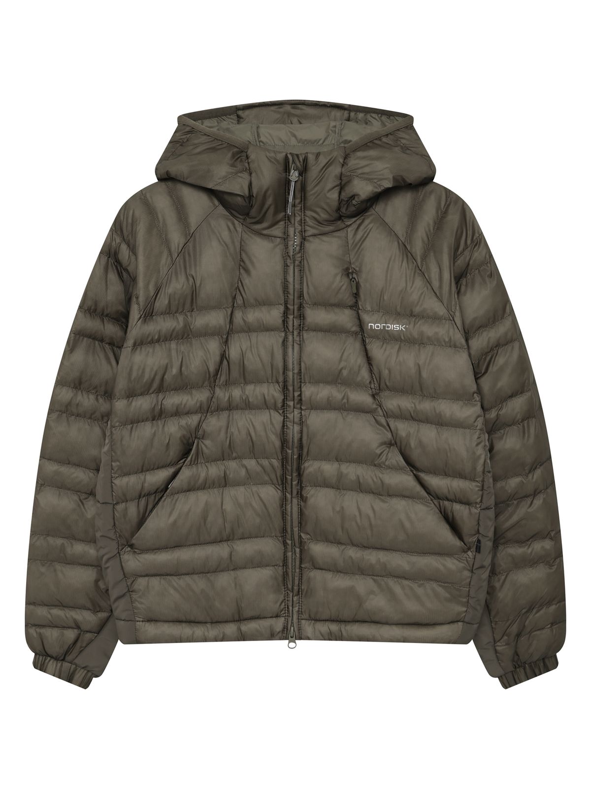 노르디스크(NORDISK) [HYGGE HIKE] 프리마로프트 경량 패딩 후디 자켓 - W_HUNTER BEIGE_OWW26174HB