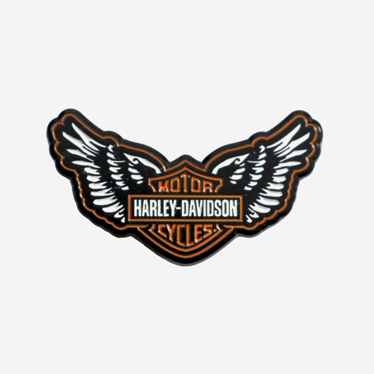 할리데이비슨(HARLEY-DAVIDSON) 1.5인치 윙드 실드 메탈 핀