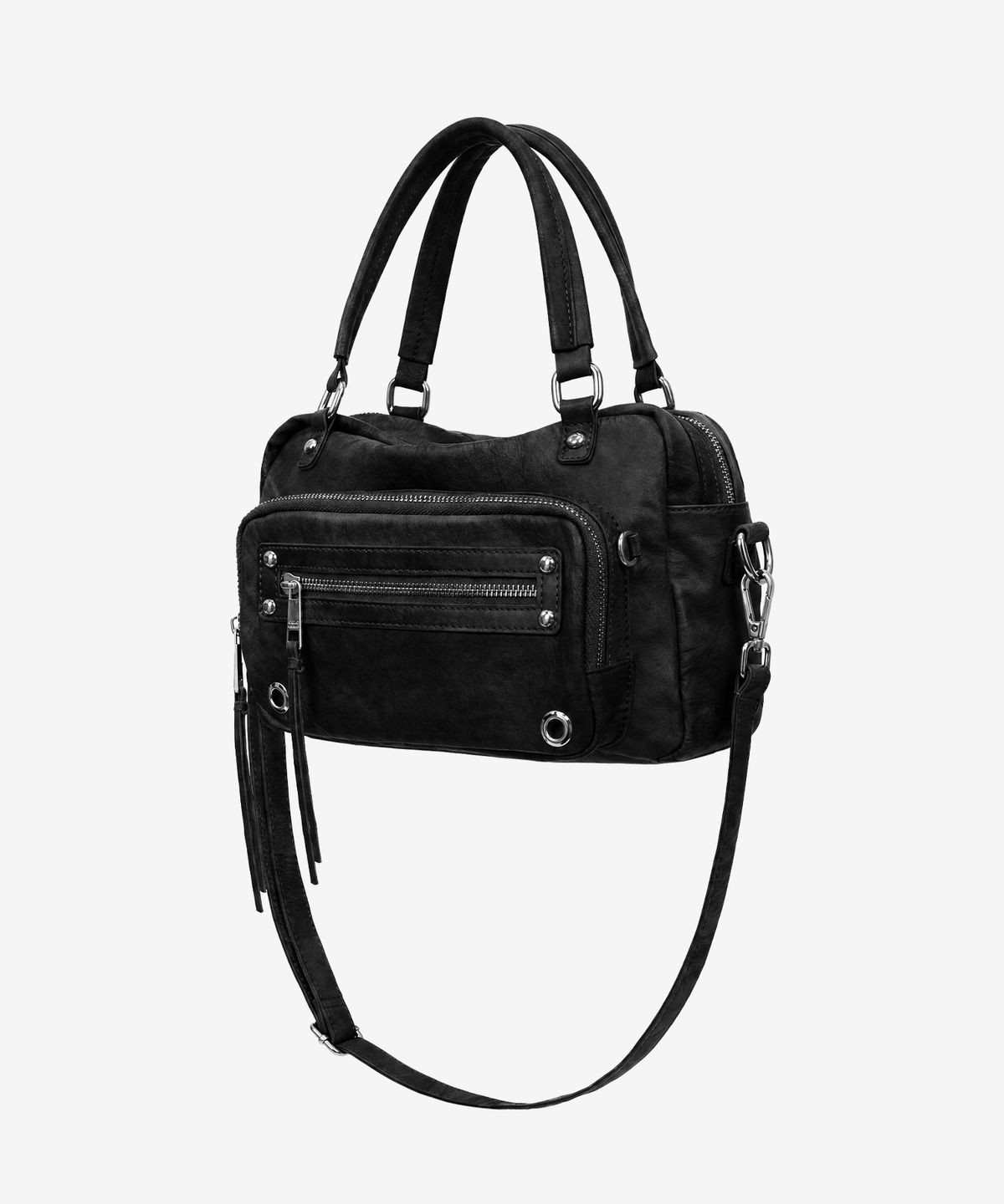 블랙 퍼플(BLACK PURPLE) 미니 브레드백_블랙 Mini Bread Bag_Black