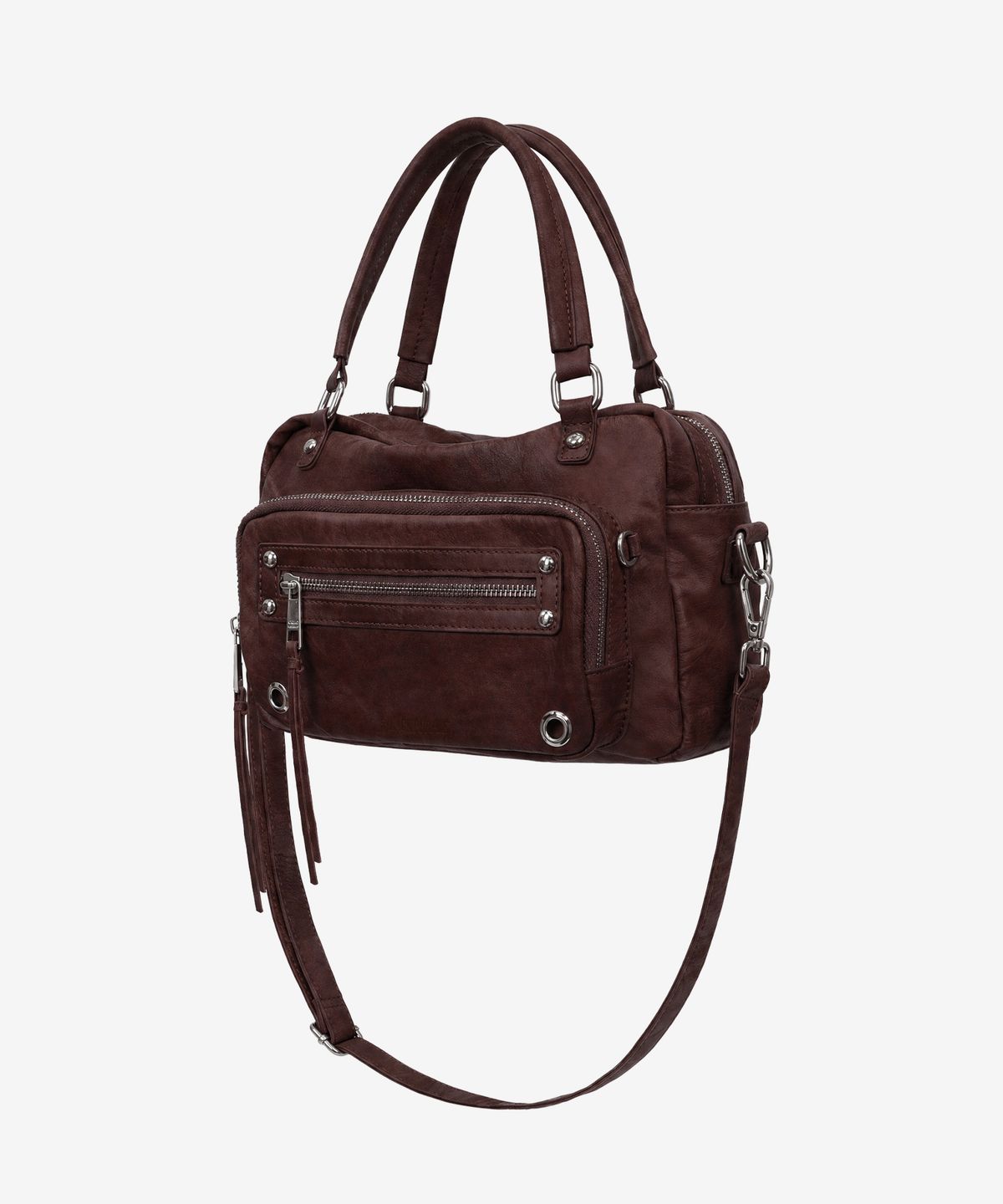 블랙 퍼플(BLACK PURPLE) 미니 브레드백_레드 브라운 Mini Bread Bag_Red Brown