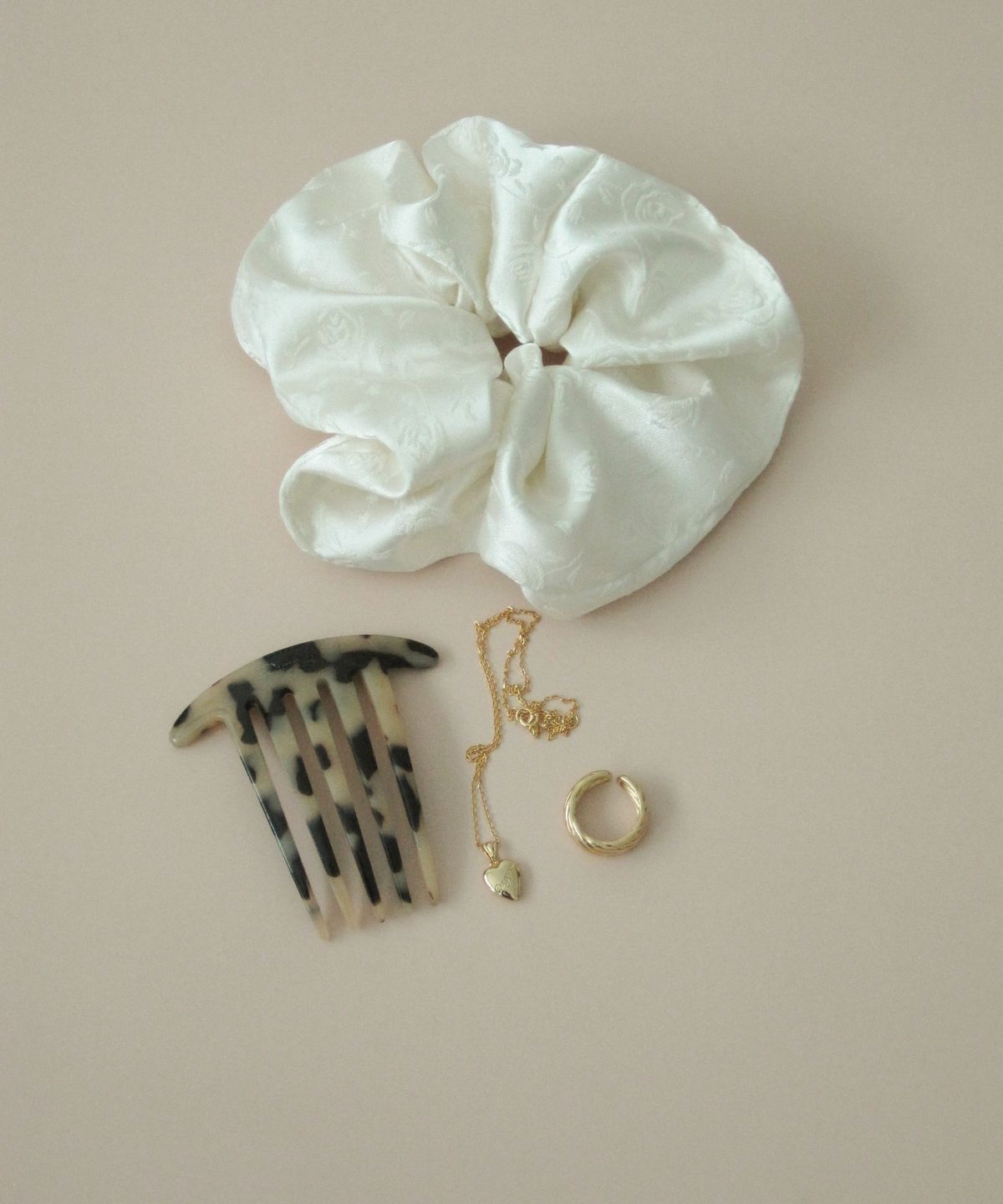 둥그런(DUNGEUREON) French Hair Comb (Leopard)