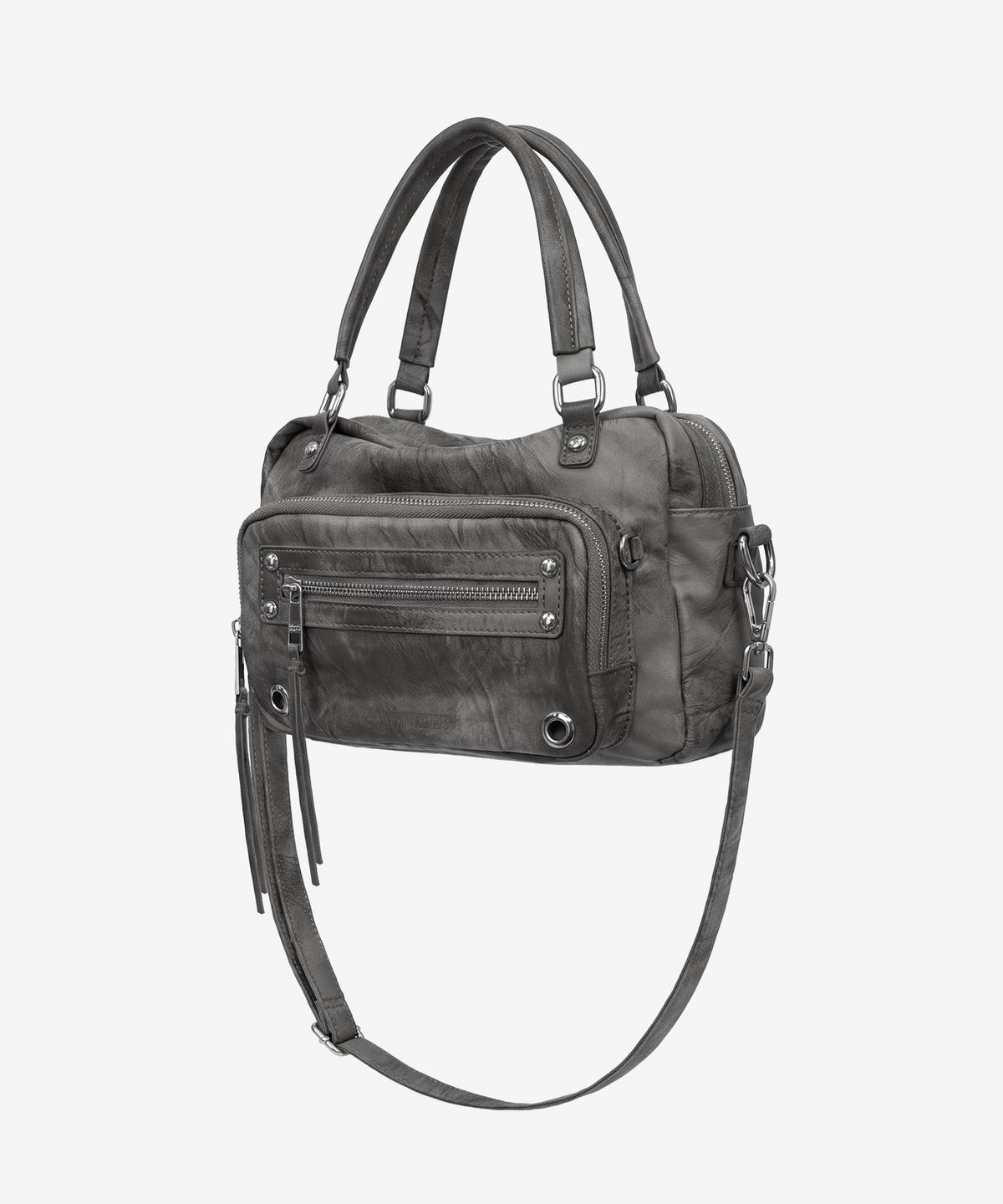블랙 퍼플(BLACK PURPLE) 미니 브레드백_더스티 그레이 Mini Bread Bag_Dusty Gray