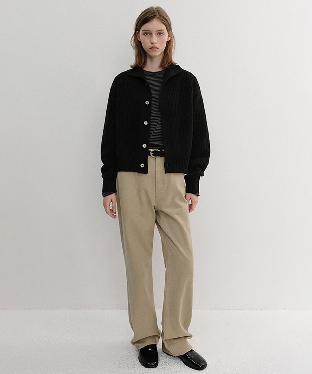 던스트(DUNST) BRUSHED STRAIGHT JEANS_UDPA6D223_BEIGE