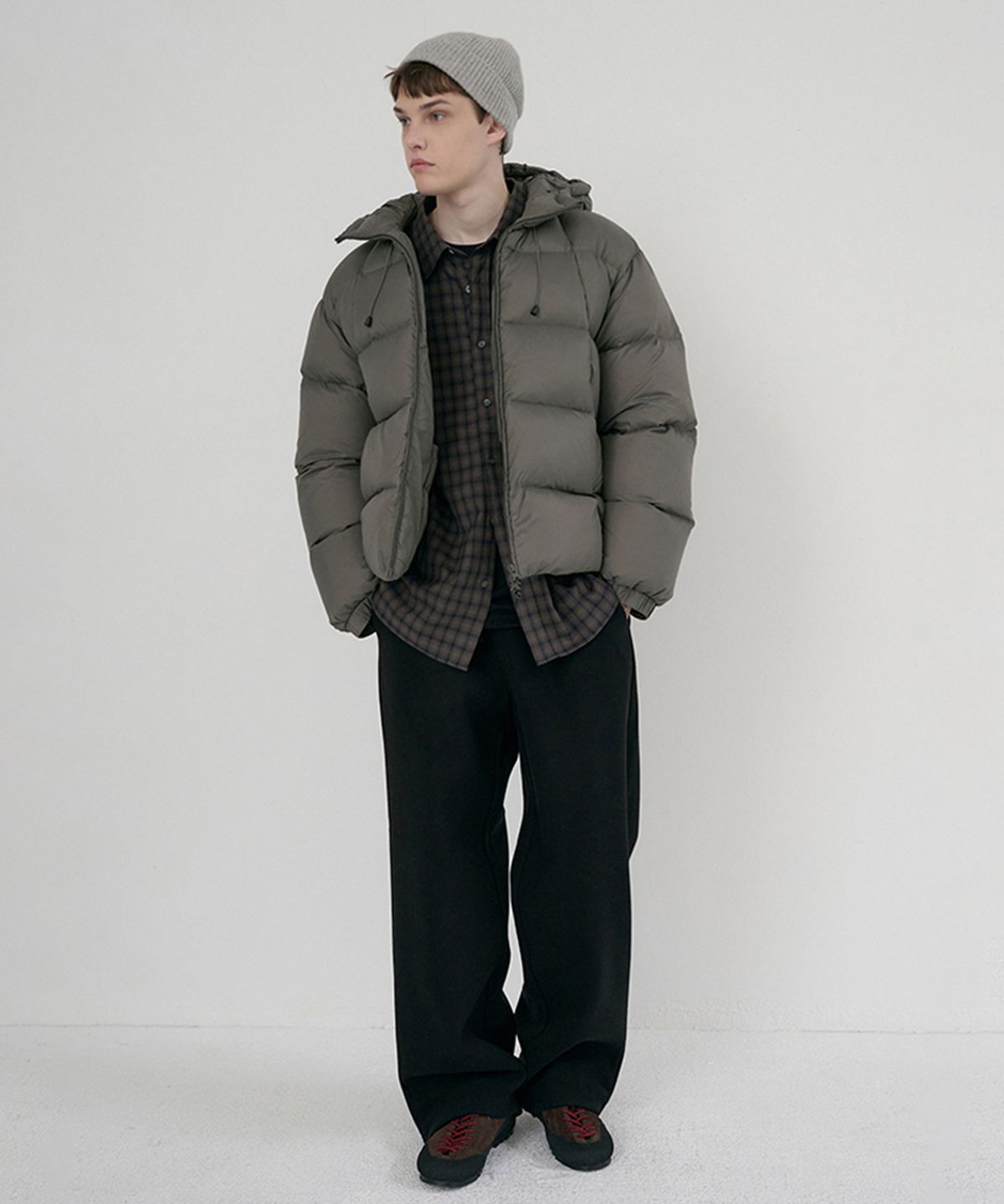 던스트 포 맨(DUNST FOR MEN) UNISEX JERSEY WIDE PANTS_UDPA6D121_BLACK