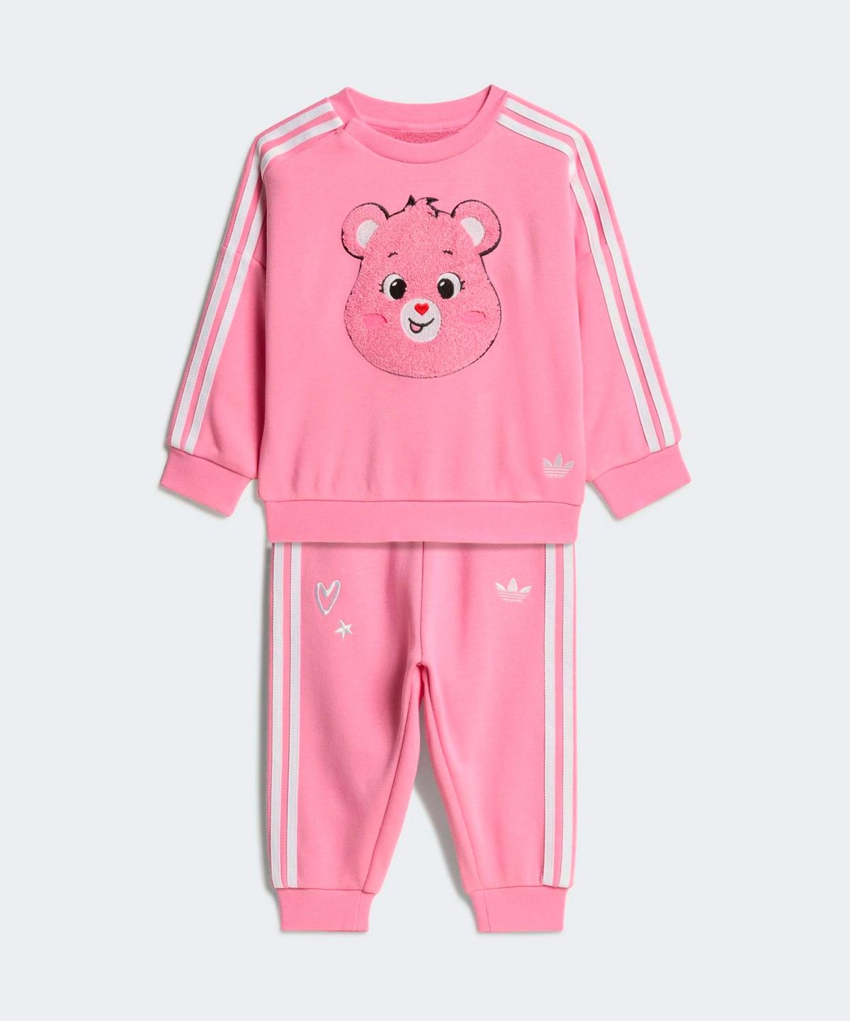 아디다스 키즈(ADIDAS KIDS) adidas Care Bears 루즈 크루 세트 인펀트 - 핑크 / KS4223