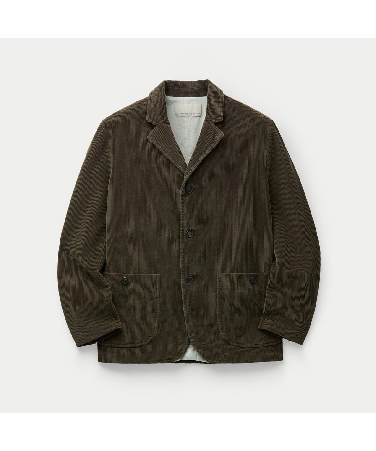 시리즈(SERIES) ORIGINAL VINTAGE STYLE CORDUROY SET UP JACKET SOJAW26001KHX