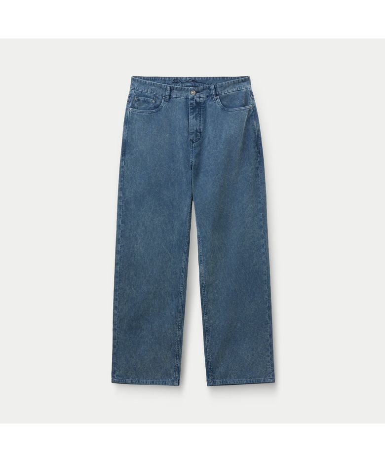 워시드 코듀로이 와이드 데님 팬츠 SAPDW26401BUX