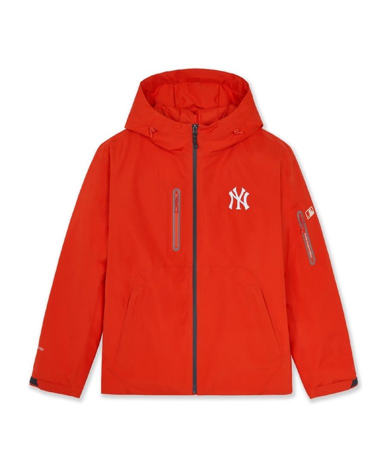 고어텍스 2L 경량 구스 숏패딩 NY (Neon Orange)